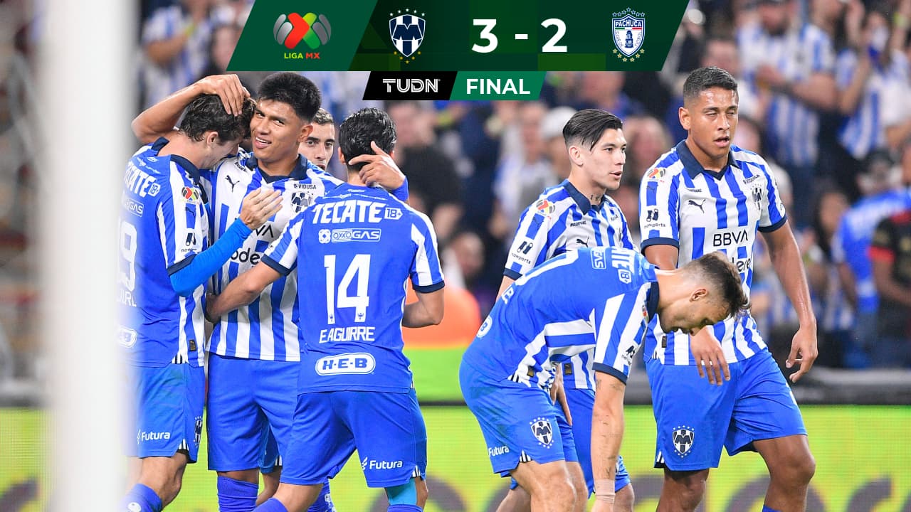 ¡Arriba el Norte! Monterrey gana a Pachuca y lidera el Clausura 2024