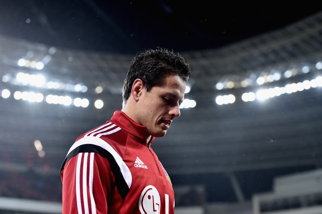 "Chicharito" Hernández es baja del Leverkusen por lesión  en el glúteo