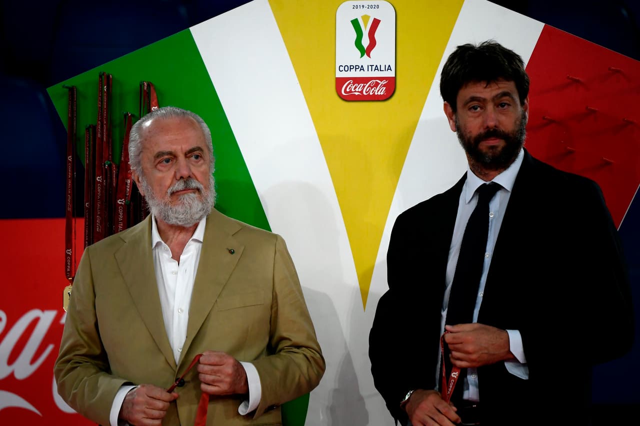 De Laurentiis insiste en no jugar en Barcelona por rebrote de COVID