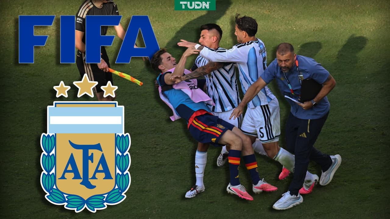 AFA le responde a la FIFA tras sanciones a los jugadores de la selección