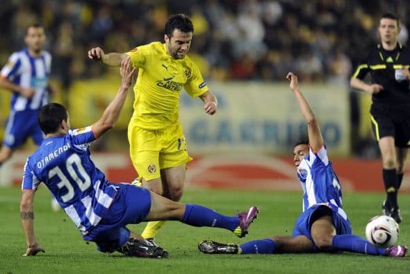 El Villarreal tuvo una recompensa a su esfuerzo con otro gol, de Joan Capdevila.