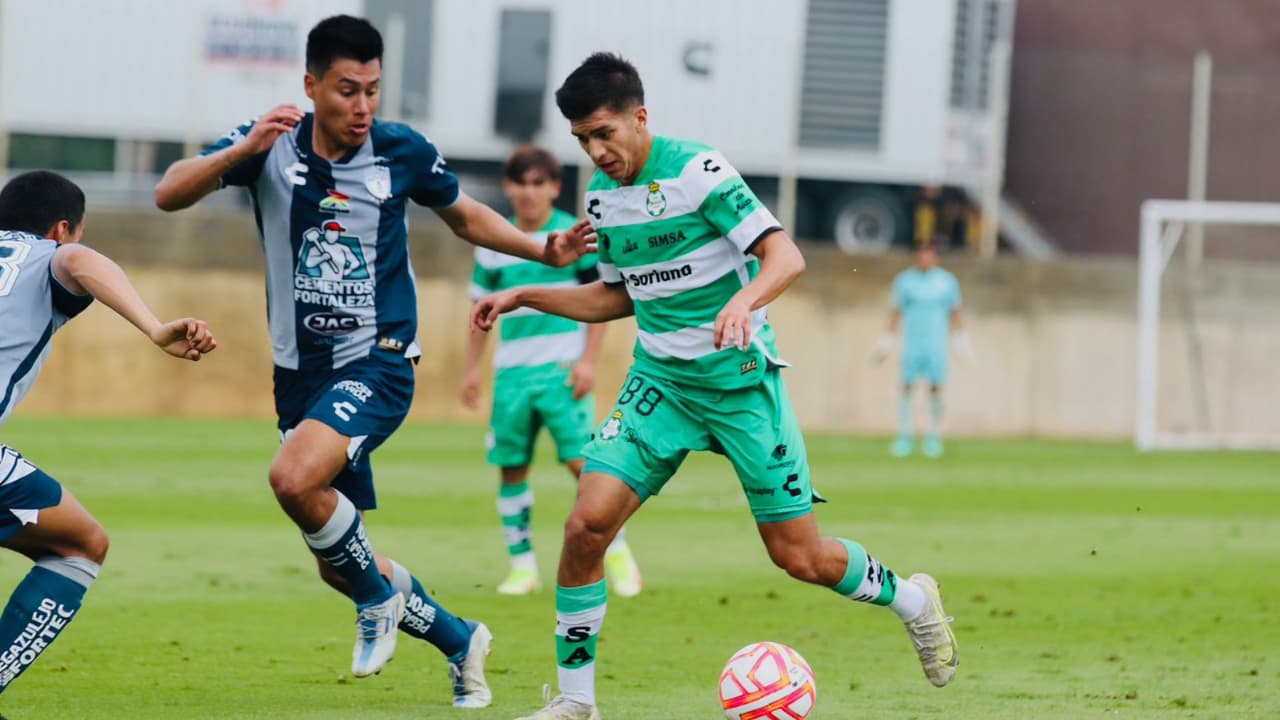 Santos Laguna se enfrentó a Pachuca en los Cuartos de Final Sub 20.
