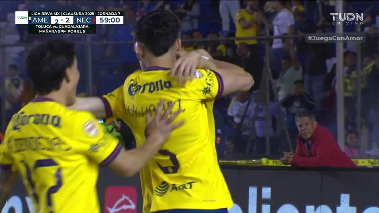 ¡Fidalgo empata el partido! El Maguito empuja el balón al fondo de la red