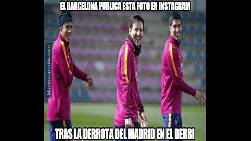 Los usuarios de las redes sociales se burlaron de la derrota de los merengues contra los colchoneros en el derbi y de la crítica de Cristiano Ronaldo hacia sus compañeros.