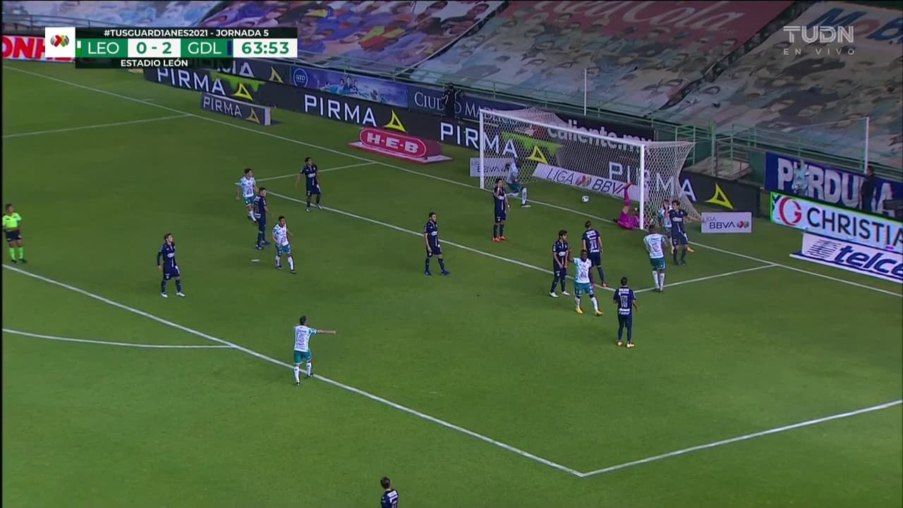 ¡AUTOGOL! de Antonio Briseño para León.