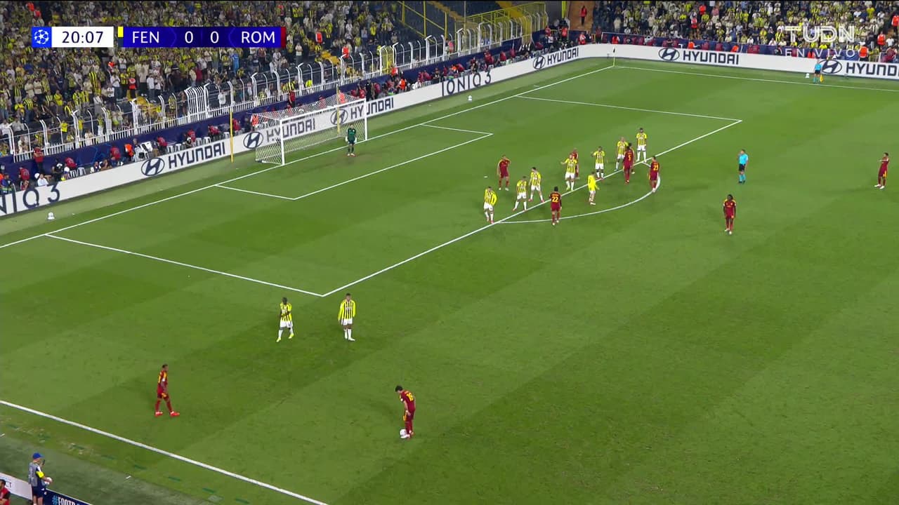 ¡TIRO ATAJADO! disparo por Paulo Dybala.