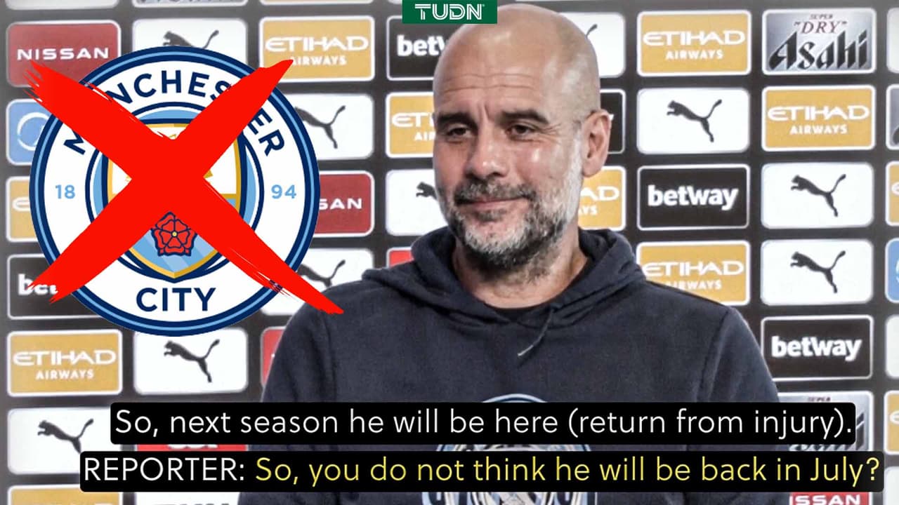 Pep Guardiola confirma que pierde a uno de sus jugadores más importantes