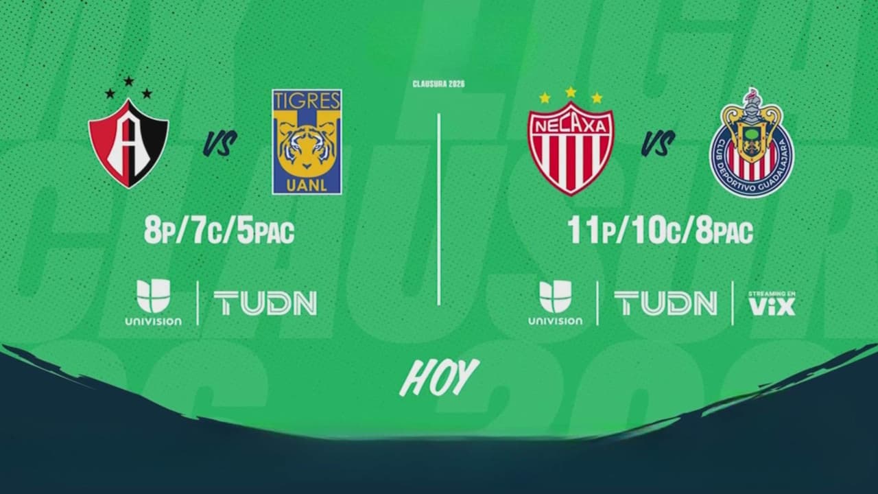¿A qué hora y dónde ver la Jornada 16 de la Liga MX de fútbol este miércoles 22 abril?