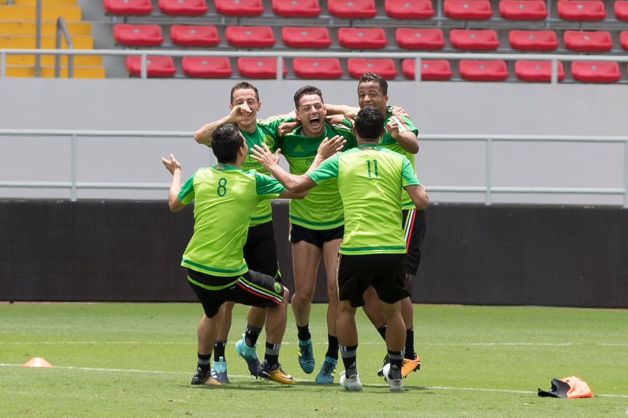 El buen ánimo ha sido la constante de México con miras a su partido contra Costa Rica, luego de haberse asegurado un cupo en Rusia-2018 como representante de Concacaf.