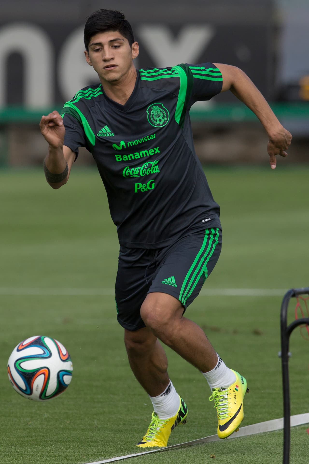 Pulido vivió alejado del equipo titular durante la primera parte de la campaña. En total, solamente jugó ocho partidos de liga y marcó cinco goles; en copa jugó cinco partidos e hizo un gol. Sin embargo, se rumora que Alan podría dejar al equipo griego en breve, toda vez que habría una oferta de 6 millones de dólares de un equipo que no se ha revelado.
