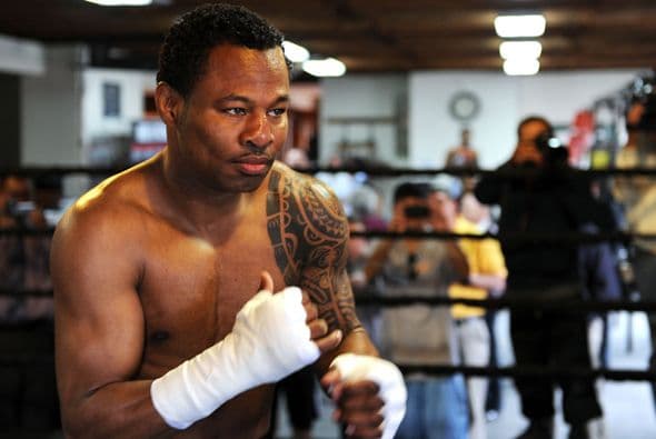 Mosley no quiere dejar nada a la suerte y se pone a tono para ganarle a su retador.