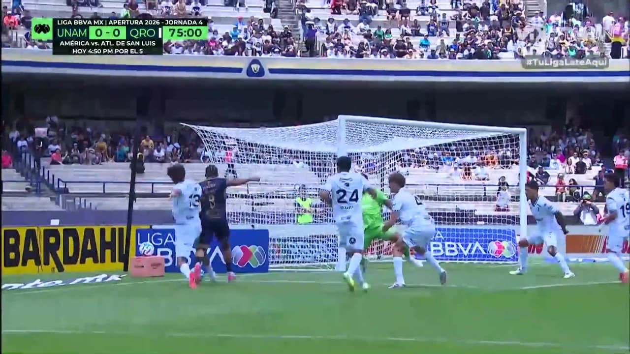 ¿Robo a Pumas? ¿Había penal? Ojo a la jugada sobre Carrasquilla