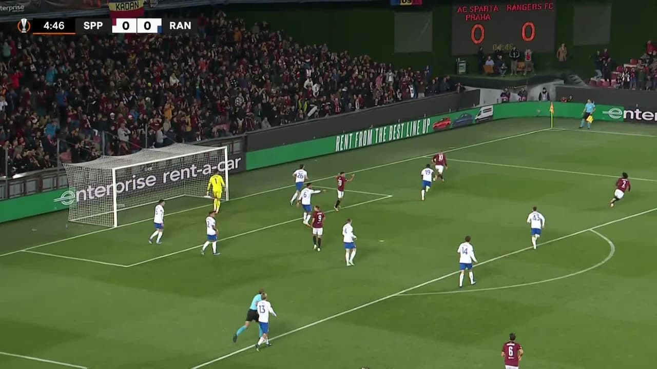 ¡TIRO ATAJADO! disparo por Qazim Laçi.