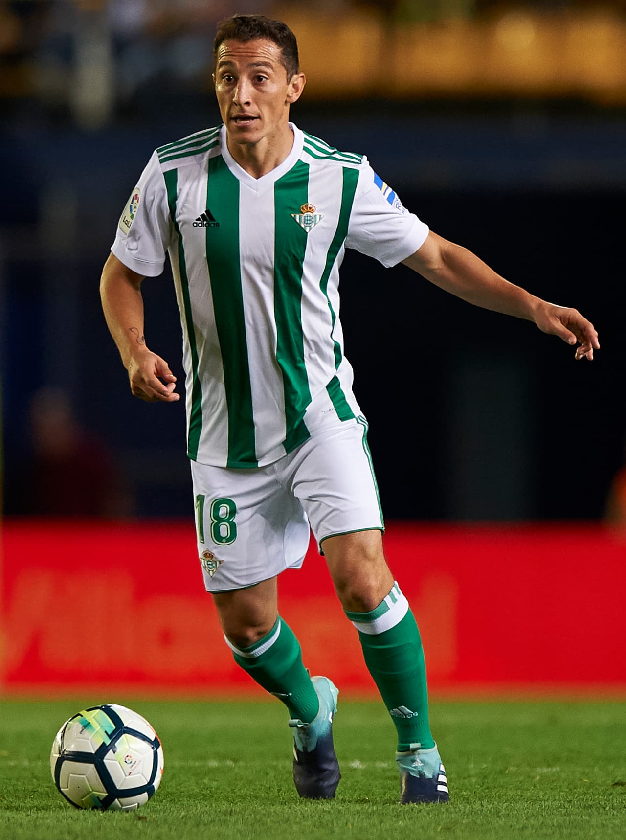 La Liga / Villarreal 3-[1] Betis: otro que también fue alternativa tras jugar con el Tri, fue Andrés Guardado. Entró al minuto 74 cuando su equipo caía por 2-1. Poco pudo hacer para regresar el orden en la medular.