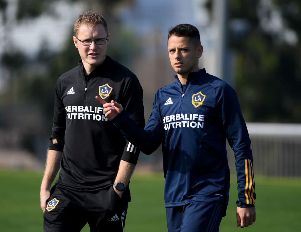Chicharito no estuvo en primer juego de pretemporada de Galaxy