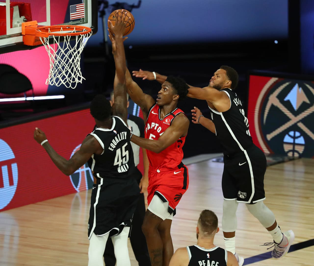 Los Raptors ganan 150-122, sentencian la serie y mandan a los Brooklyn Nets de vuelta a casa.