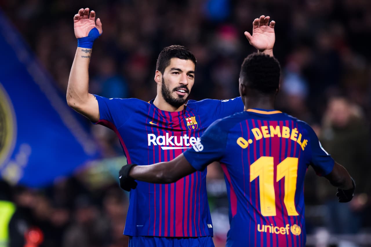 Suárez firmó su 'hat-trick' y el sexto para su equipo al minuto 76. El resto del encuentro fue de mero trámite.