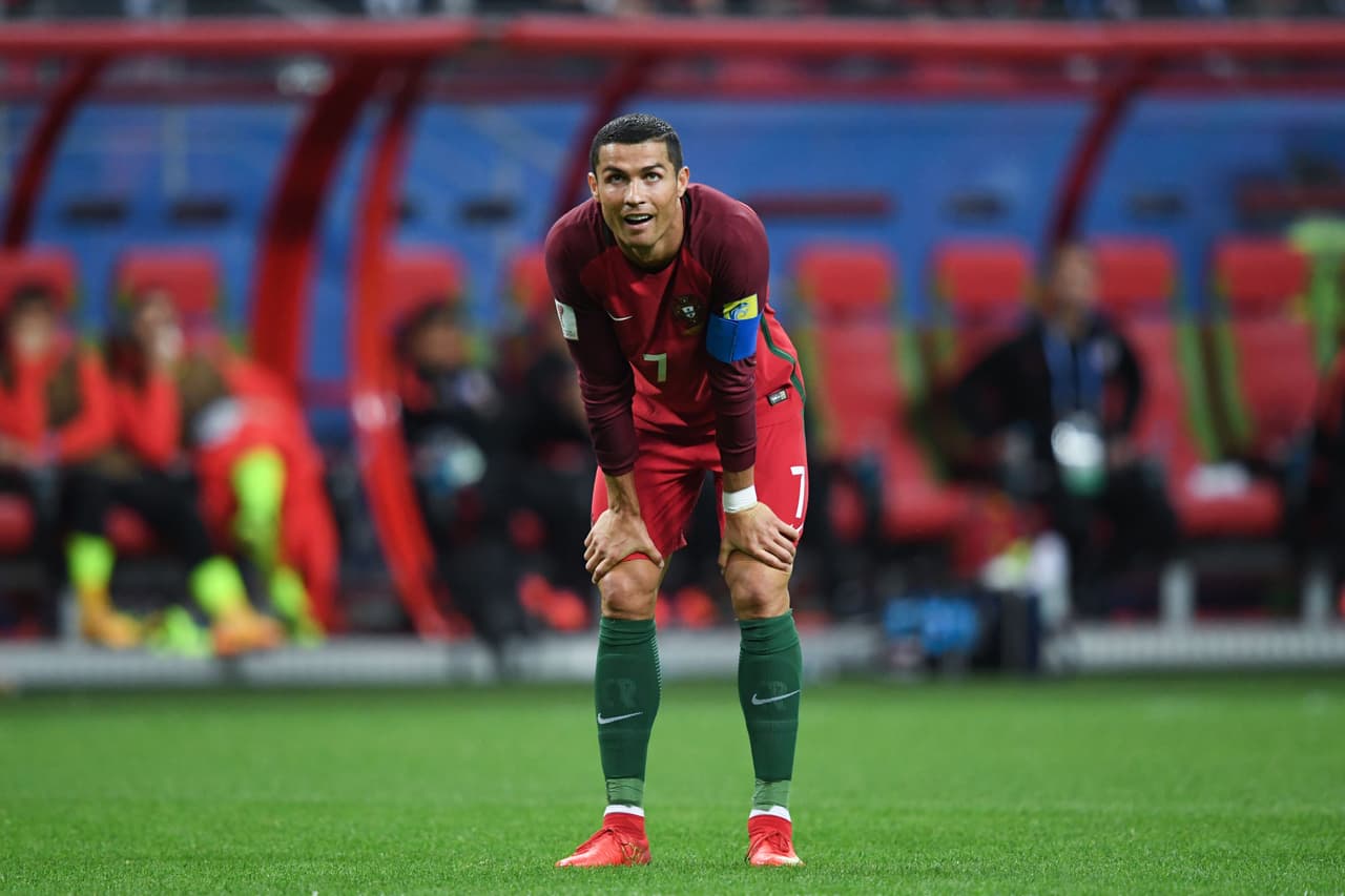 Cristiano Ronaldo no tuvo el brillo que lo caracteriza y fue un actor secundario en un partido que se disputó con intensidad.