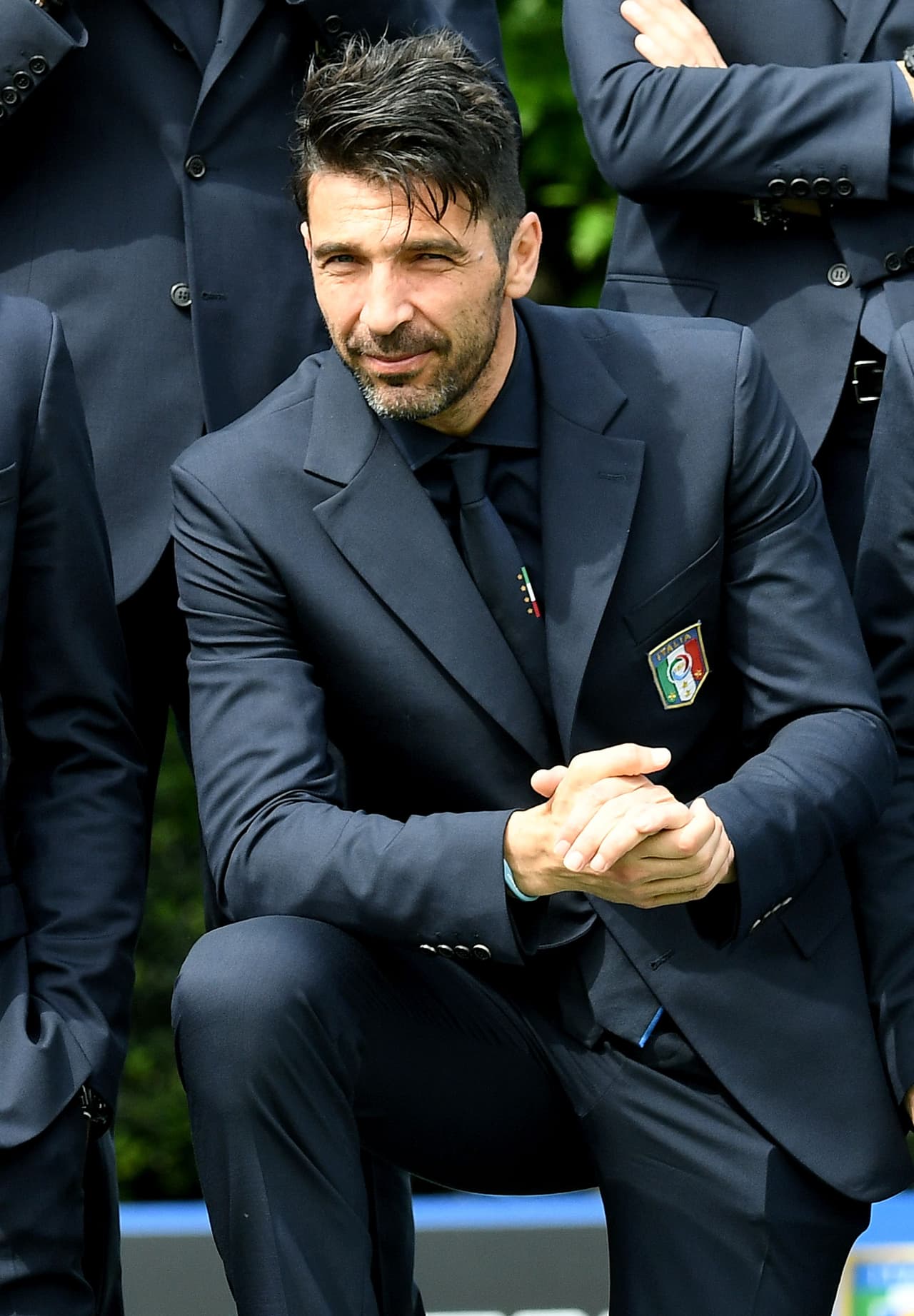 Con un grupo joven de jugadores, la mayoría participando en la Serie A, el cuadro es guiado por la experiencia del veterano portero Gianluigi Buffon.