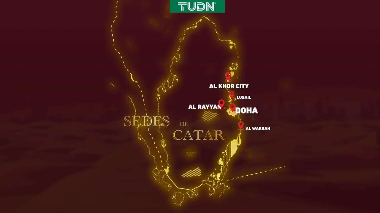 Las ciudades sedes y estadios que albergarán el Mundial Qatar 2022