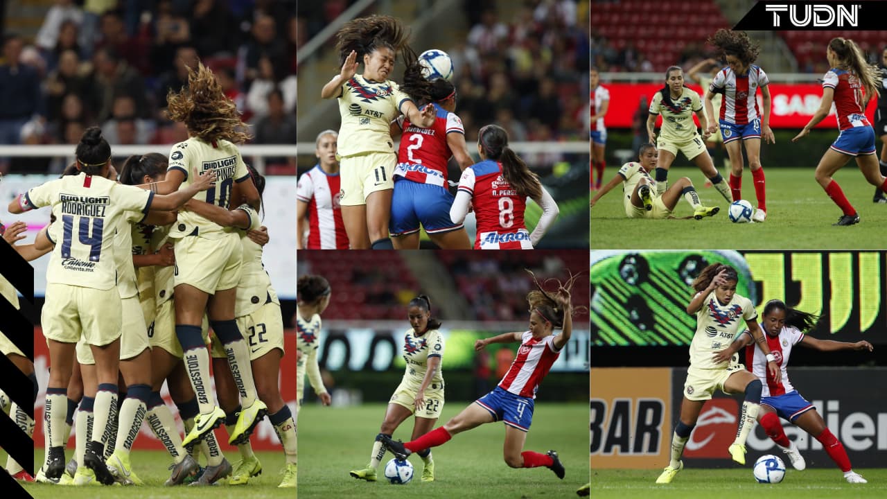 Con goles de Daniela Espinosa y Jennifer Muñoz, laságuilas se imponen 0-2 en su visita a las Chivas.
