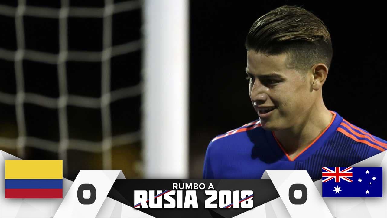 Colombia exhibe poca puntería, falla un penal, empata ante Australia en Londres