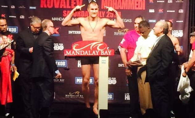 Kovalev sin problemas de peso (Foto: HBO).