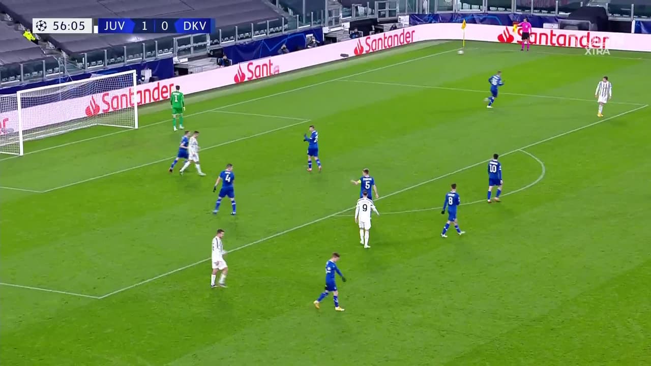¡Gol de Cristiano Ronaldo! El astro portugués puso el 2-0 de la Juve