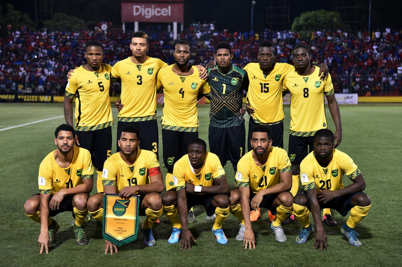 Por su combinación de colores, la camiseta de Jamaica siempre es de las más llamativas.