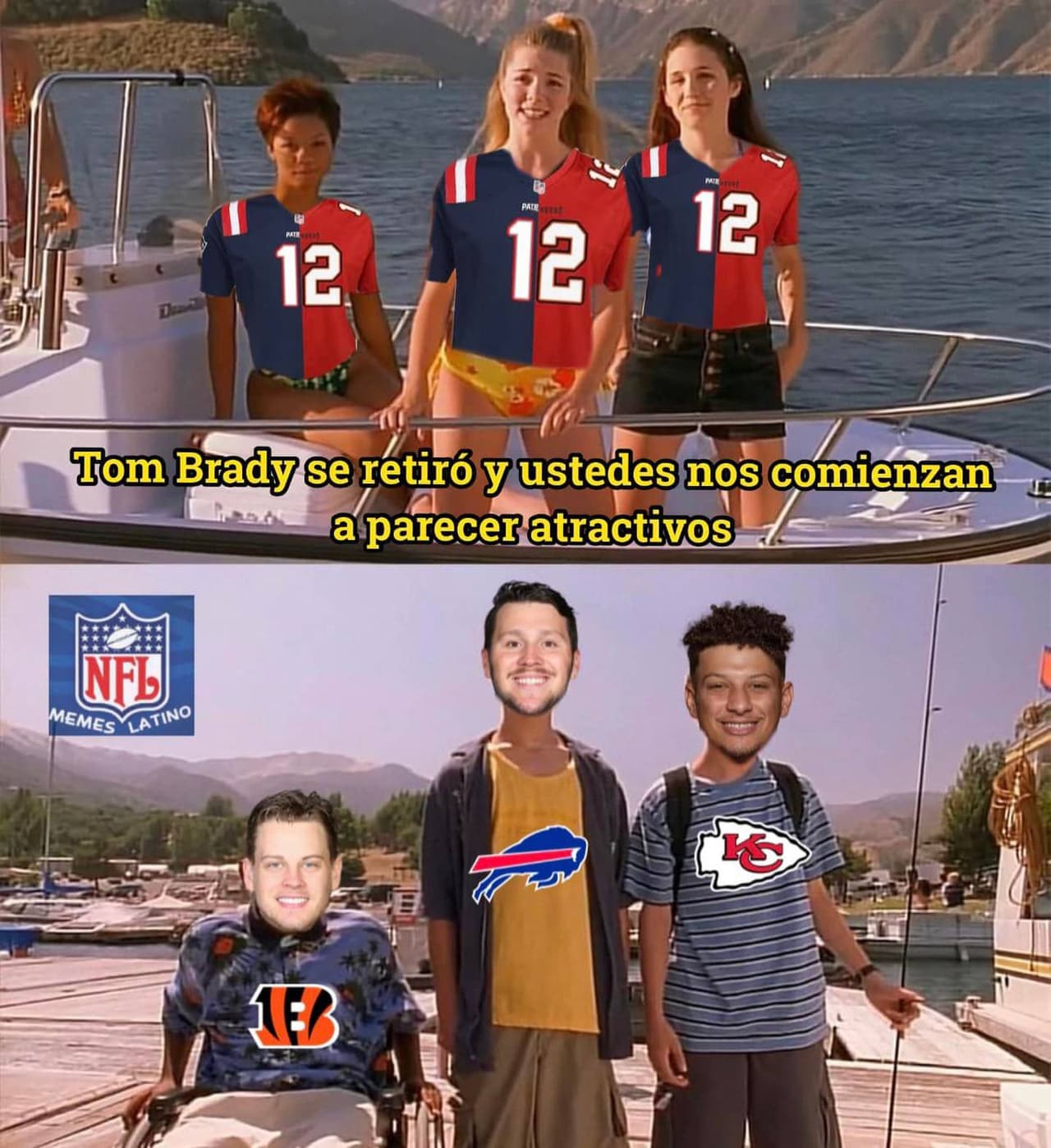 Tom Brady anunció su retiro a través de sus redes sociales y, a pesar de sumar siete campeonatos, seis con los New England Patriots y uno con Tampa Bay Buccaneers y ser una leyenda de la NFL, las redes lo tunden.