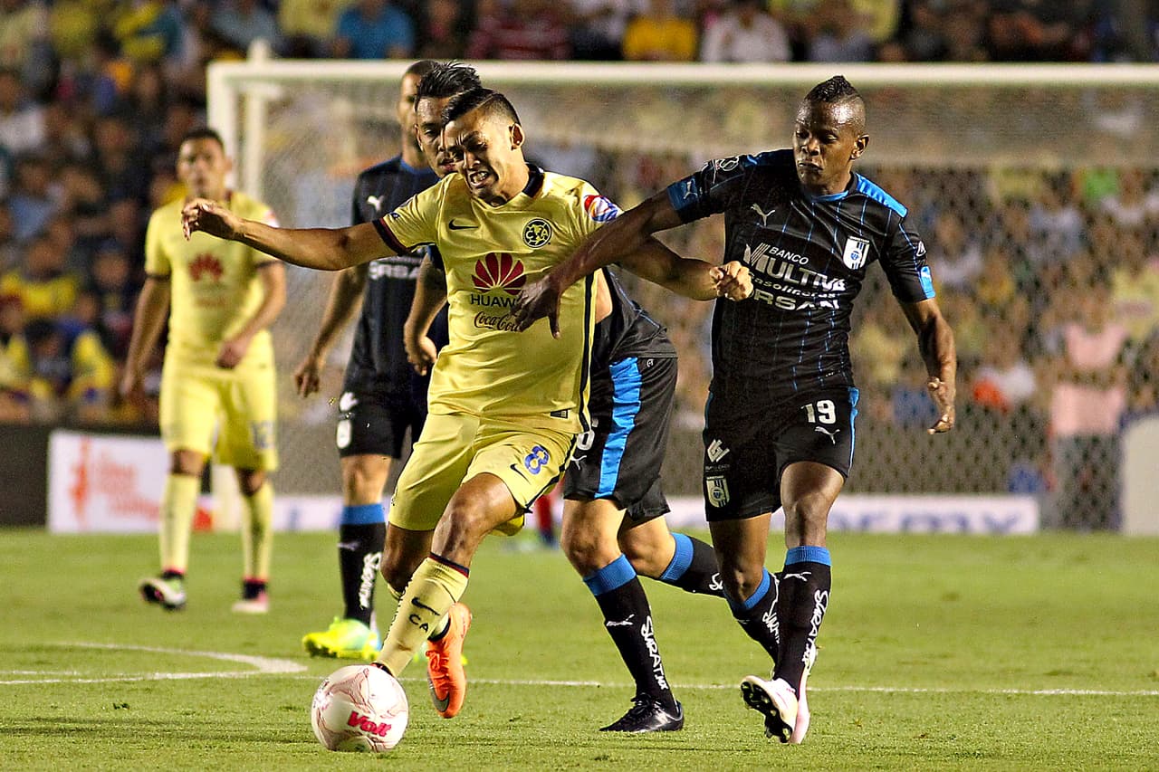 Yerson Candelo anotó el único tanto en el partido contra el América, controlando el esférico para después hacerle un sombrerito a Hugo González y darle la victoria a los de casa en el estadio Corregidora.