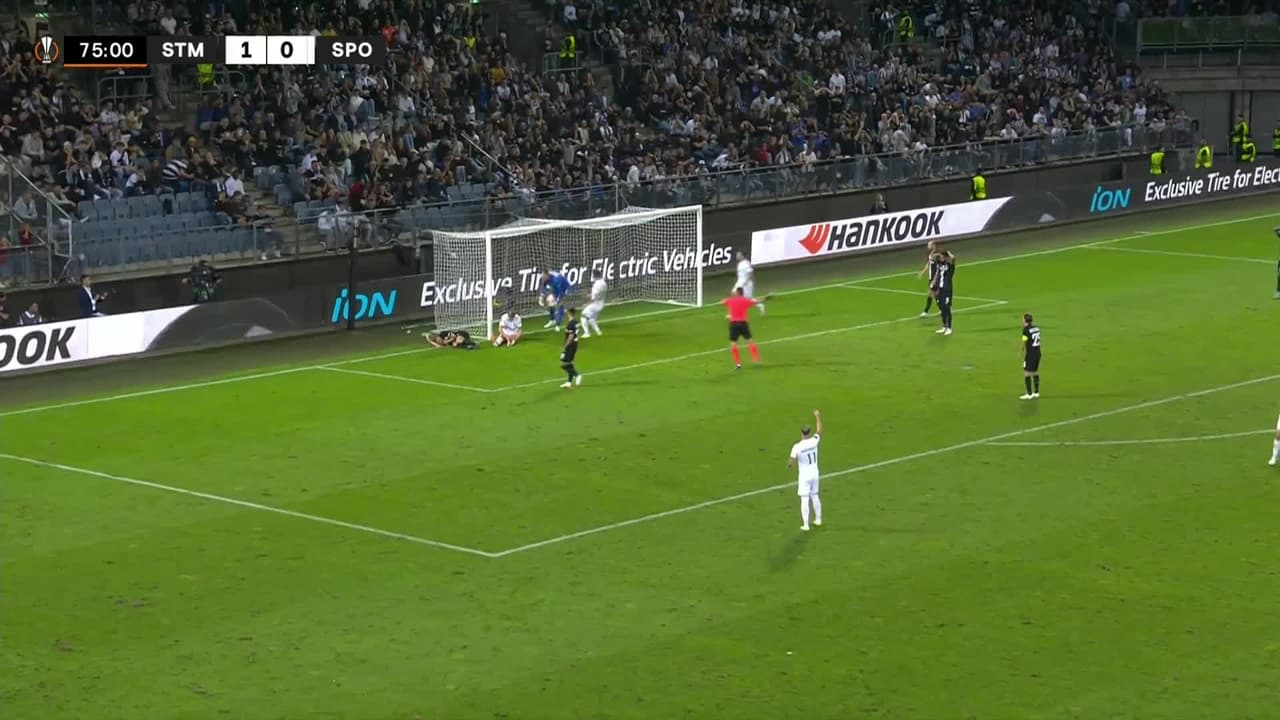 ¡TIRO ATAJADO! disparo por Pote.