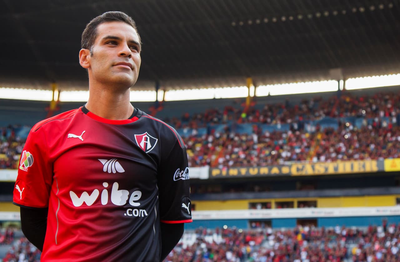 Rafa debutó con el Atlas a los 17 años.
