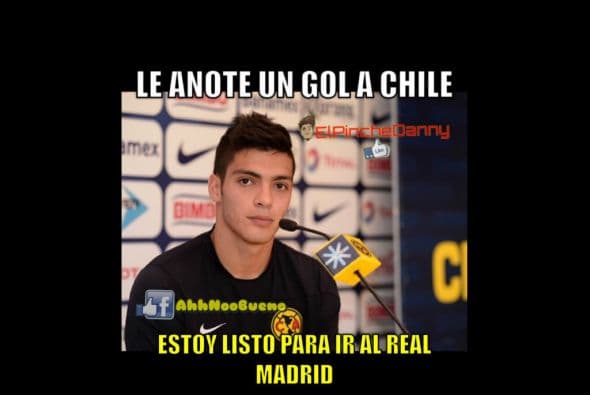 Los memes no podía faltar luego del empate entre México y Chile, ahora la figura de ellos fueron Vuoso y Jiménez.