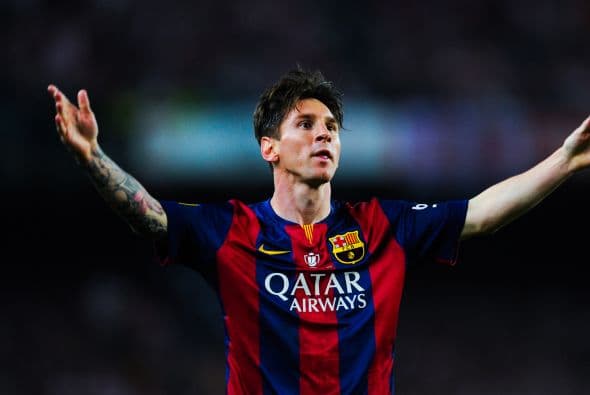 Con el triplete anotado ante el Hapoel en la Liga de Campeones del 2015 Messi logró colocarse como el máximo goleador del Barcelona con 440 tantos hasta ese momento.