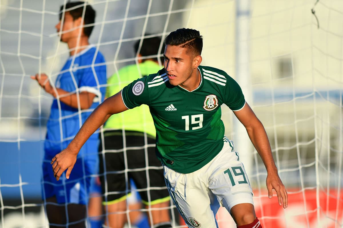 Daniel López llegó a siete goles en el Premundial Sub-20 de Concacaf, siendo uno de los máximos anotadores de México que ha marcado en total 32 goles en seis partidos.