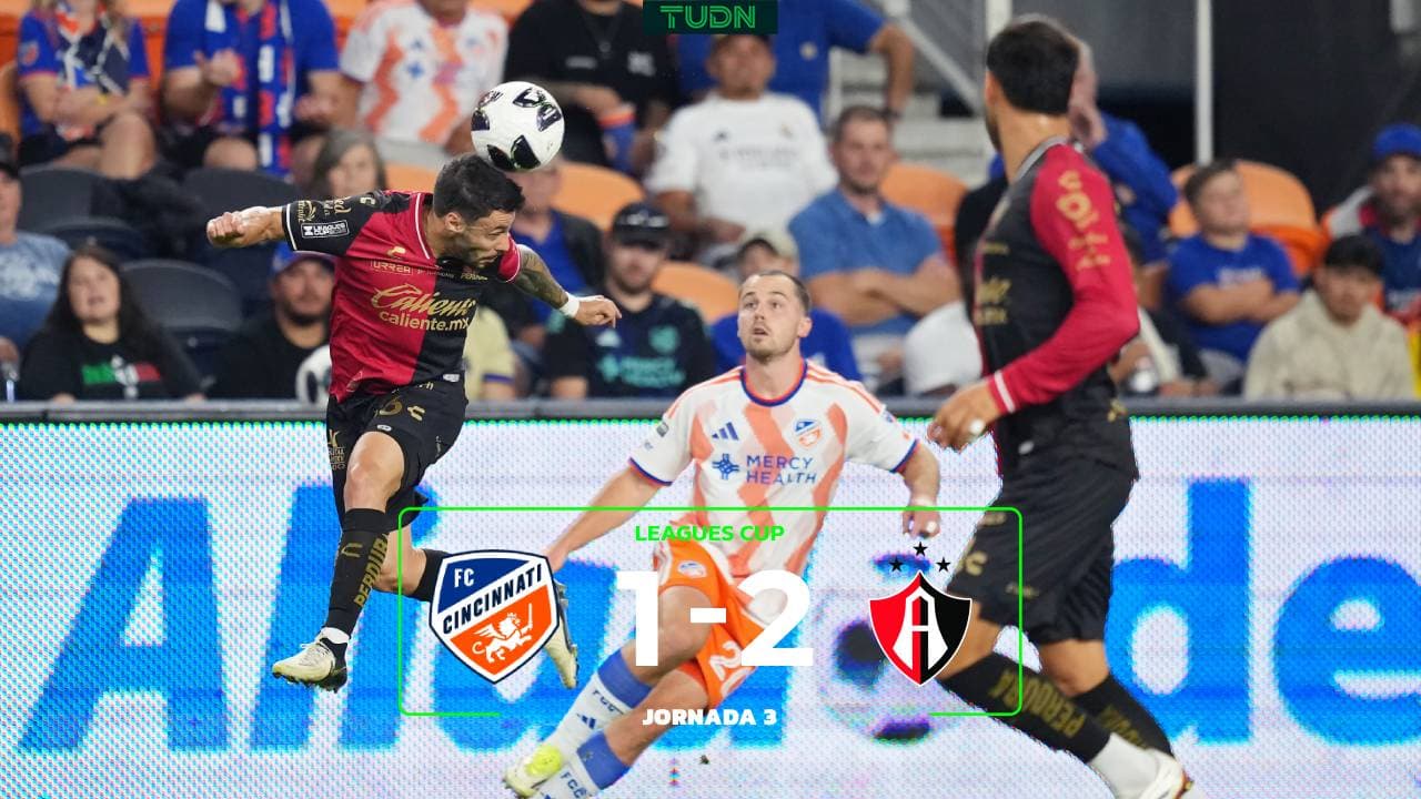 Resumen | Atlas le mete el pie a Cincinnati en Leagues Cup