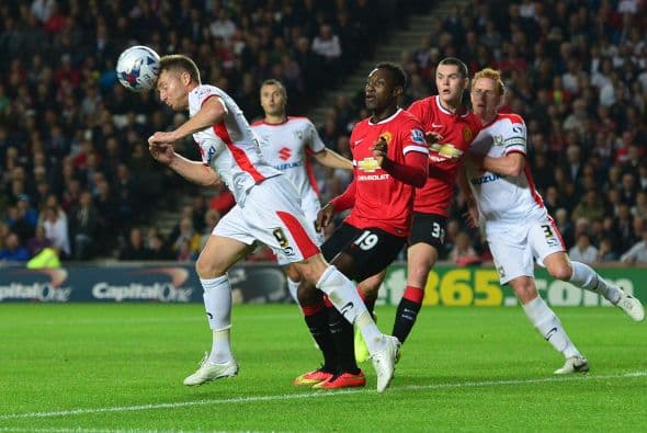 Manchester se volcó al frente buscando acortar la diferencia en el marcador dejando expuesta su zona defensiva.