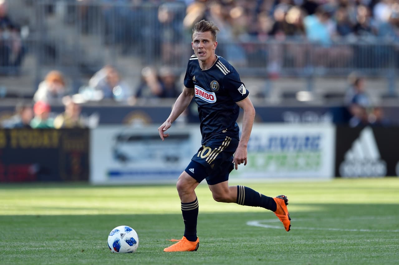 Recién llegado a Philadelphia Union, el volante checo Borek Dockal ya se ganó un lugar en el XI titular de Philadelphia Union. El centroeuropeo anotó el tanto del triunfo por 3-2 ante D.C. United. (USA Today Images)
