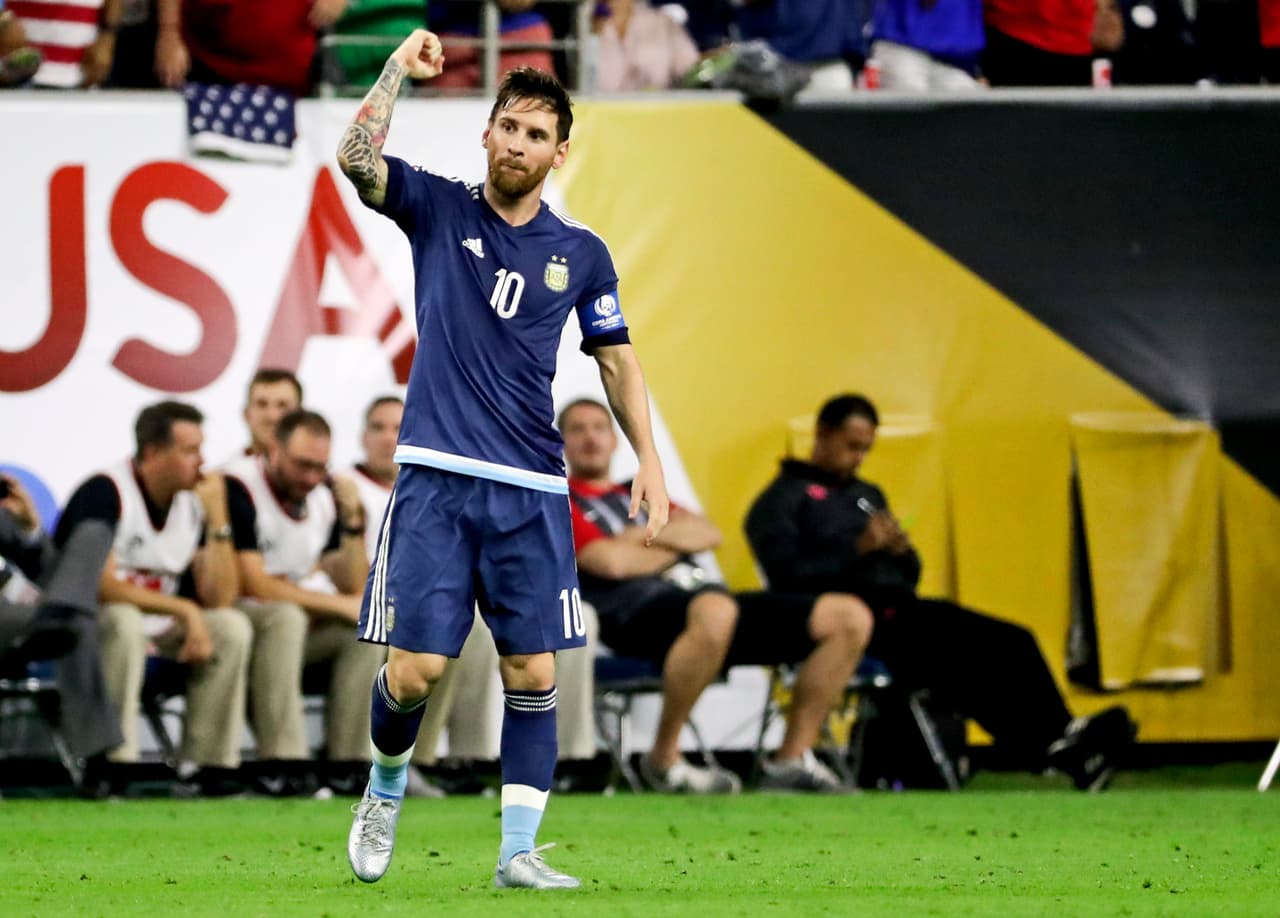 Messi siempre fue intensamente popular en los Estados Unidos, como pudo apreciarse en junio de 2016, cuando Argentina enfrentó en Houston a Estados Unidos, por la Copa América Centenario.