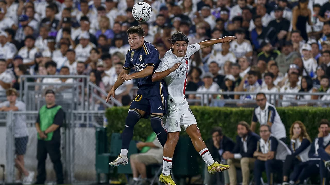 Gol del mexicano Luka Romero no bastó ante un brutal Real Madrid