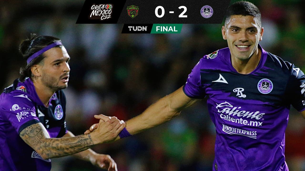 Mazatlán ganó en ciudad Juárez con doblete de Brian Rubio en la Fecha 16 de la Liga MX.