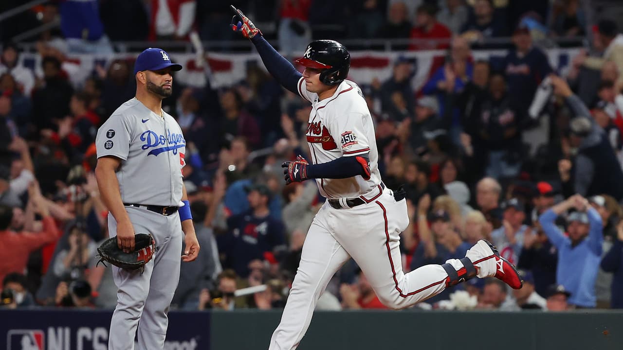 Braves toma ventaja ante Dodgers en Serie de Campeonato de la Liga Nacional