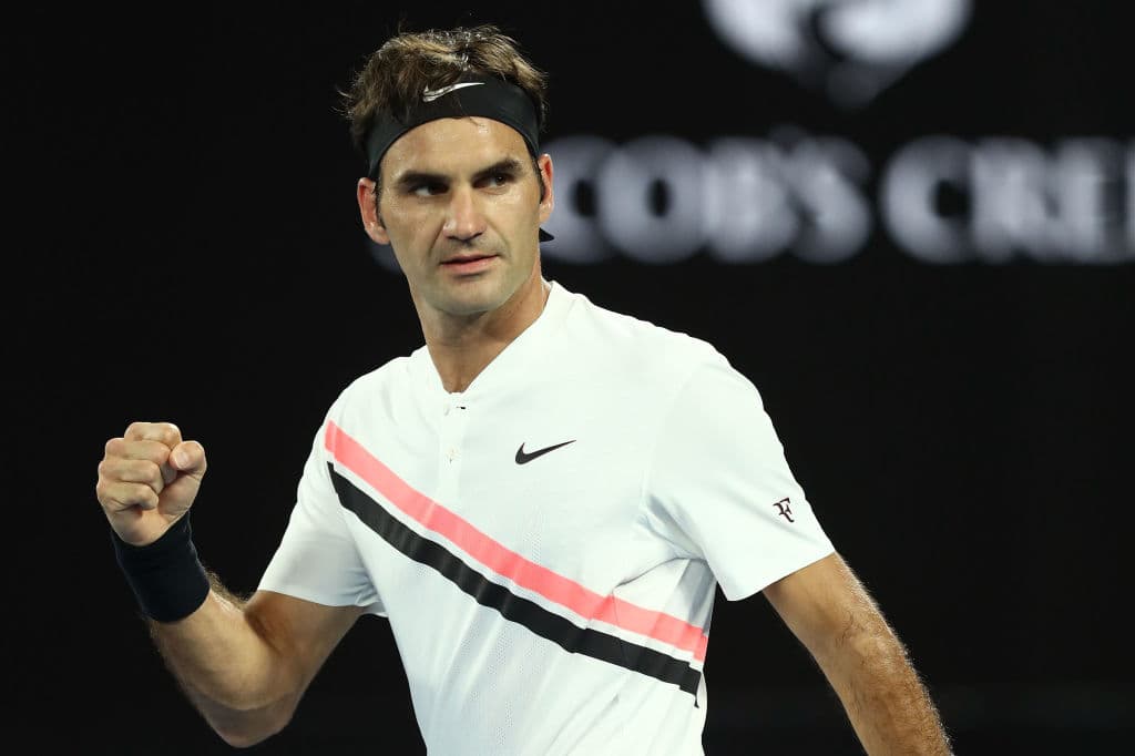 Roger Federer y Juan Martín Del Potro debutan sin ceder un set en el Abierto Australia