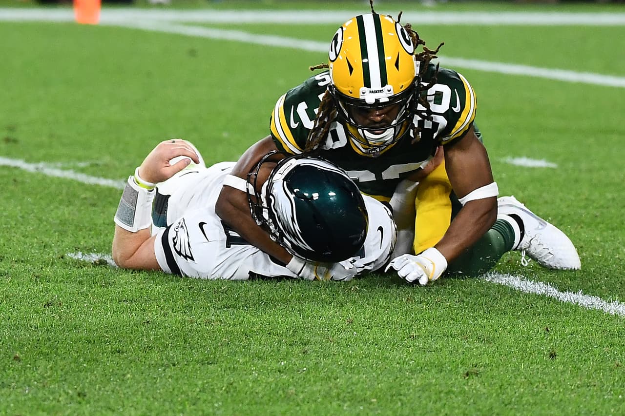 Se acabó la buena racha de los Gren Bay Packers, Philadelphia Eagles ganan 34-27 en un juego accidentado y marcado por las lesiones.