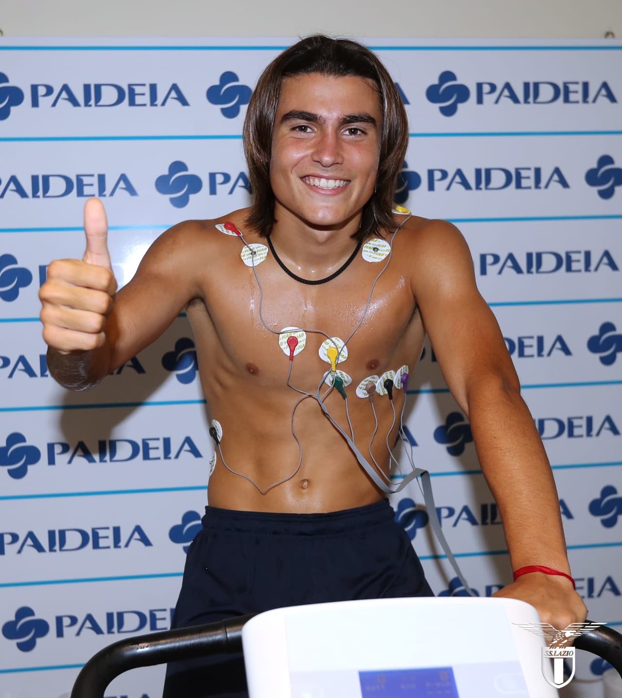 Luka Romero se une a la concentración del Lazio