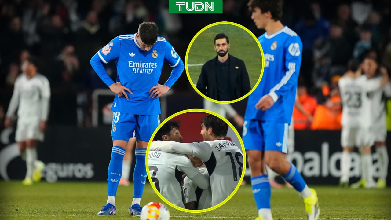 Real Madrid es eliminado de la Copa del Rey en debut de Álvaro Arbeloa