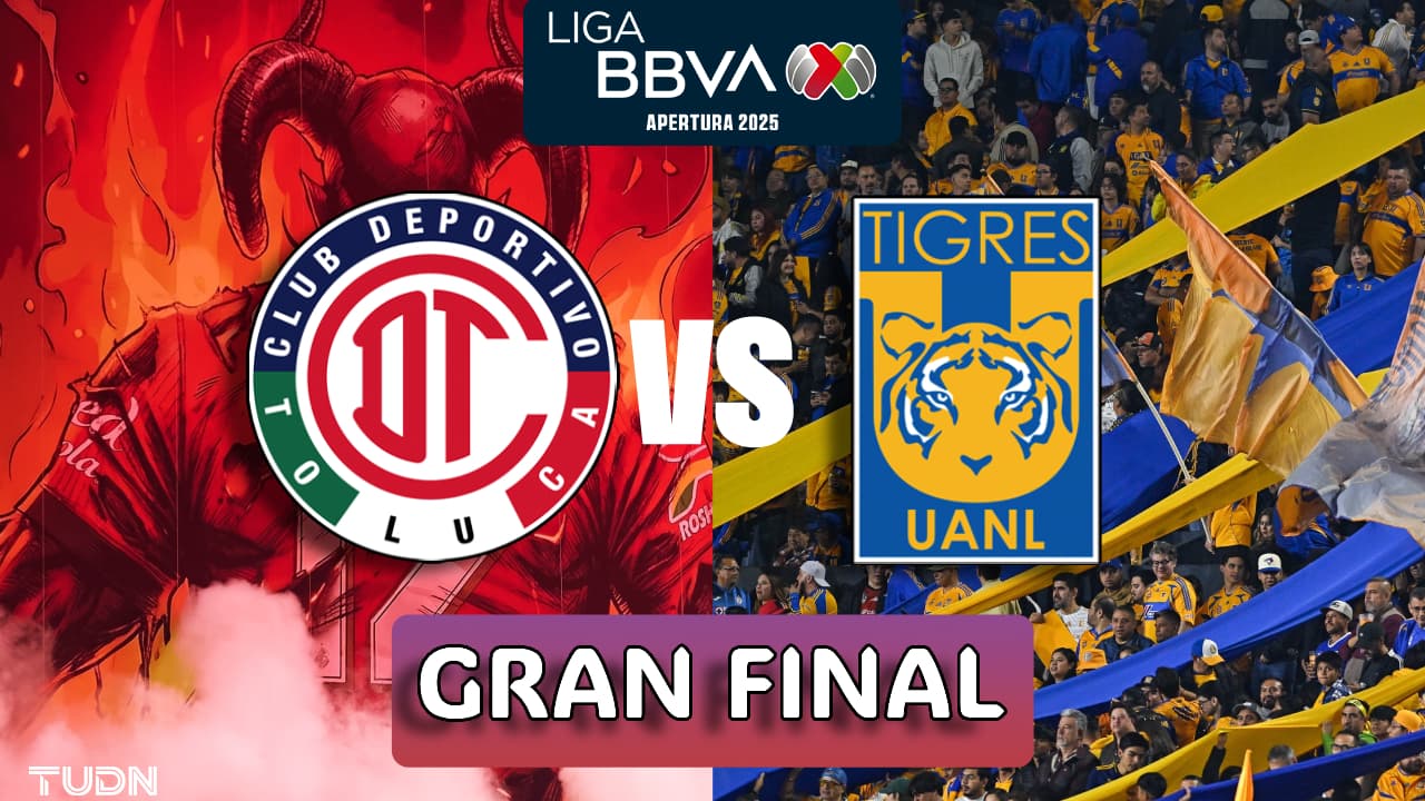 Así se jugará la Final de la Liga MX Apertura 2025: Toluca vs. Tigres