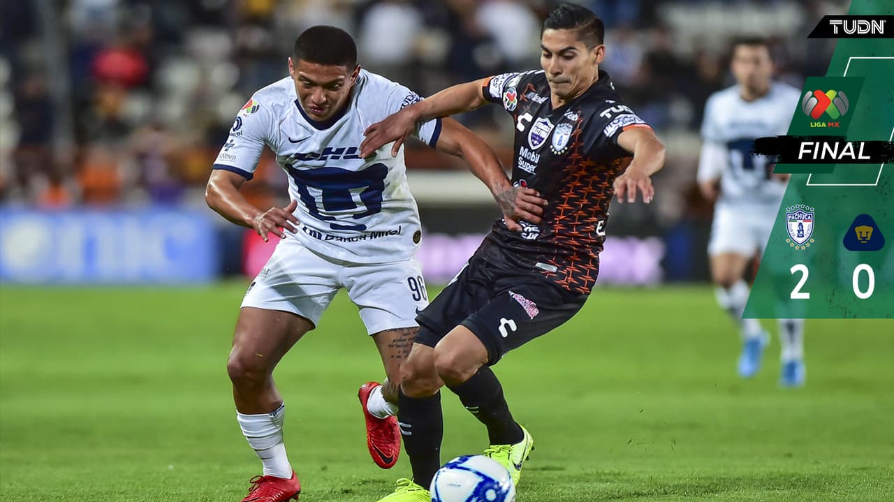 Pachuca derrota a Pumas en duelo de eliminados