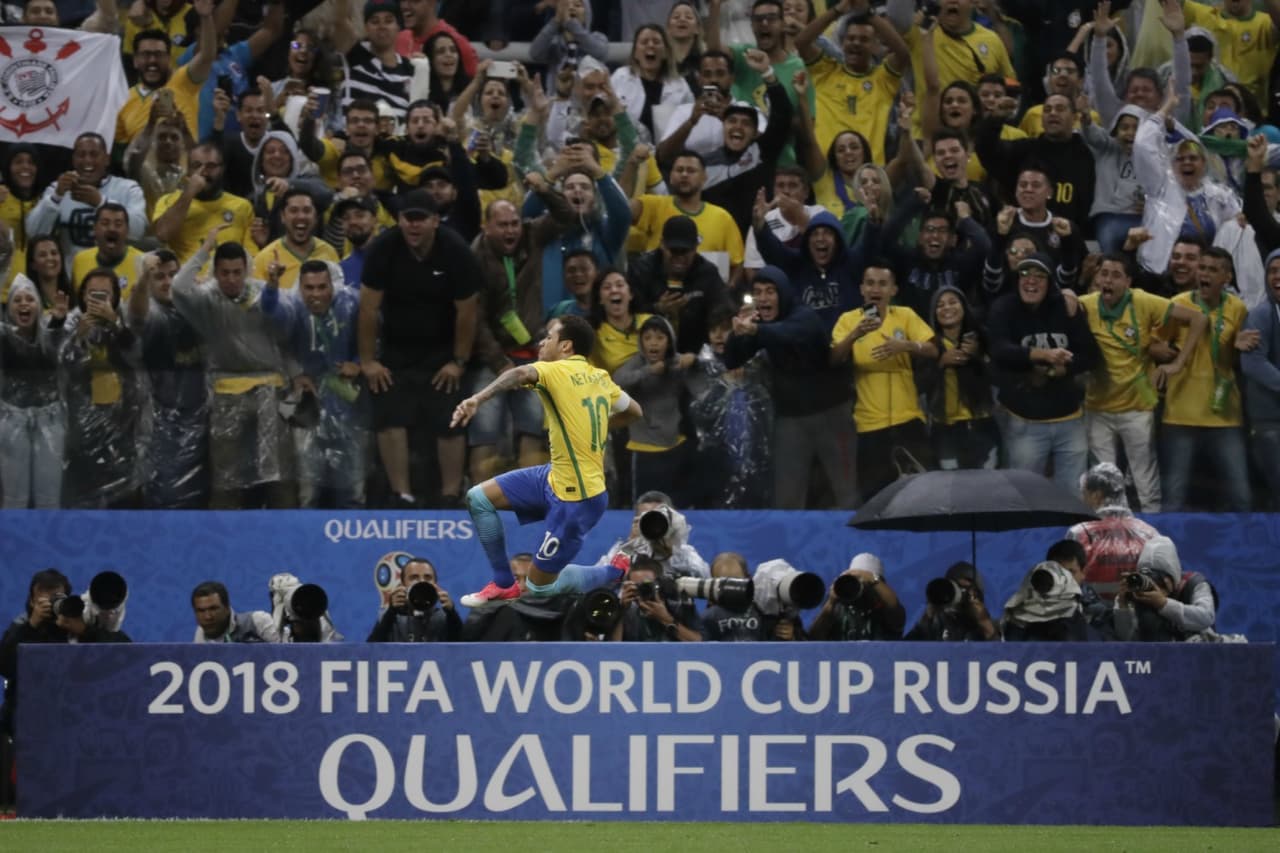 Brasil es el primer país que gana su clasificación a Rusia 2018